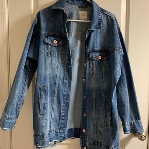 Long Jean Jacket